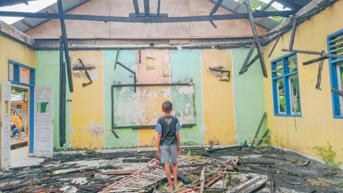 SEKOLAH--Wawacara dengan Kepala Dinas Pendidikan Kabupaten Bone Bolango, Basir Noho, Senin (30/3/2026). Sumber foto: TribunGorontalo.com/Jefri Potabuga.