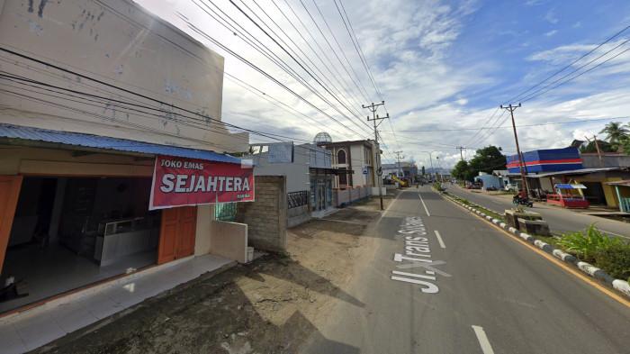 STREET VIEWS -- Foto salah satu toko emas di Kabupaten Pohuwato, Provinsi Gorontalo. Foto diambil dari Google StreetViews..