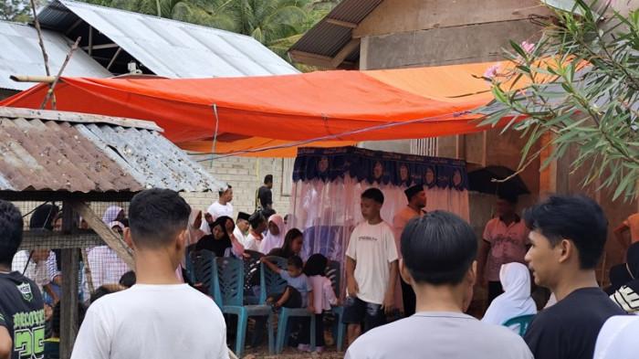 Salah satu korban di Desa Dulangeya Kecamatan Botumoito