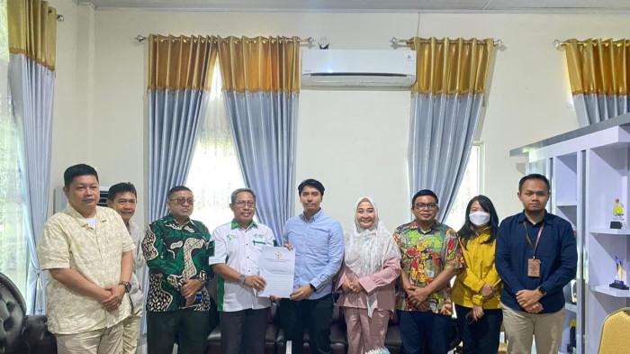 EXIT MEETING - Sekretaris Daerah (sekda) Gorontalo Utara (Gorut) Suleman Lakoro hadir dalam exit meeting tim Badan Pemeriksa Keuangan (BPK) di kantor Badan Keuangan Gorontalo Utara pada Sabtu (28/02/2026).