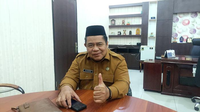 Sekretaris Daerah Kabupaten Gorontalo, Sugondo Makmur, saat ditemui