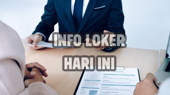 LOWONGAN KERJA -- Ilustrasi rekrutmen calon karyawan. Simak daftar lowongan pekerjaan di wilayah Provinsi Gorontalo hari ini, Rabu, 20 Januari 2026.