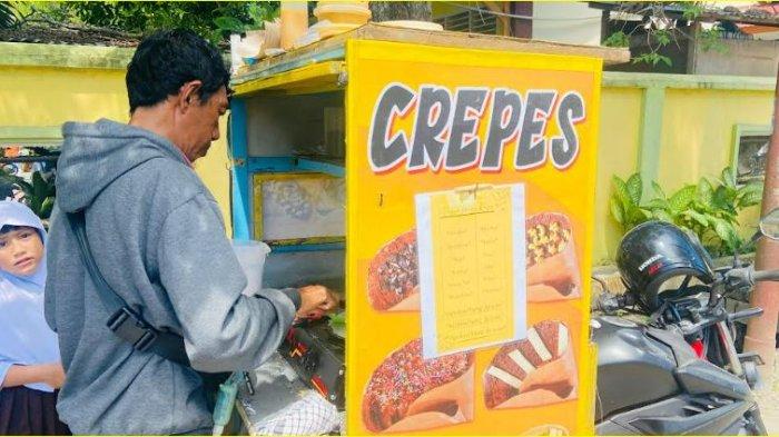 Cerita Sofyan Yusuf, Pedagang Krepes Keliling di Kota Gorontalo