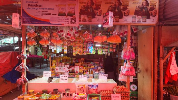 HARGA SEMBAKO -- Suasana Pasar Minggu Tilamuta, Kabupaten Boalemo, Provinsi Gorontalo pada Kamis 4 Juni 2026.