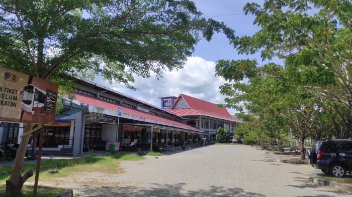 Suasana Terminal Dungingi, Kota Gorontalo fffff