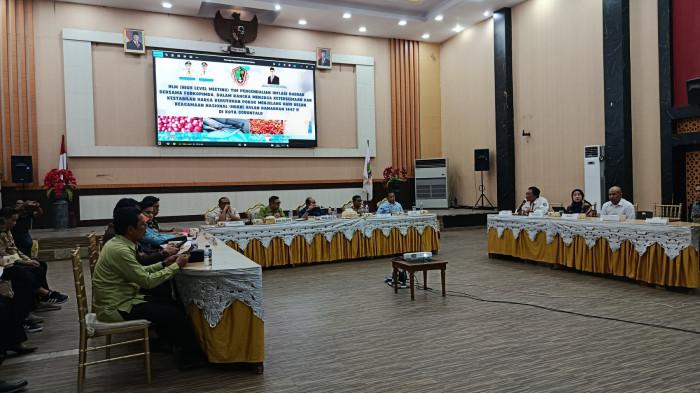 Suasana pertemuan Ketua DPRD Kota Gorontalo