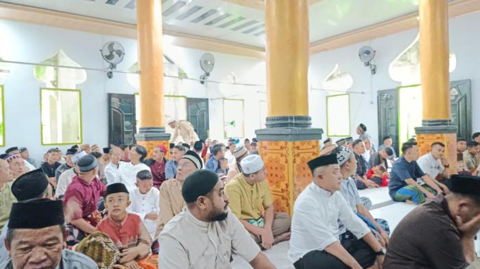 SALAT ID-- Suasana salat Idulfitri di Desa Kopi, Kecamatan Bulango Utara, Kabupaten Bone Bolango, Provisi Gorontalo, Sabtu (21/3/2026).
