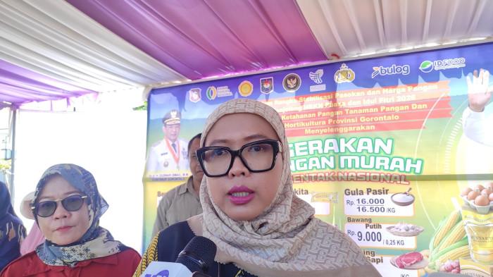 Tim Satgas Pangan dari Badan Pangan Nasional (Bapanas), Rena Satrinny