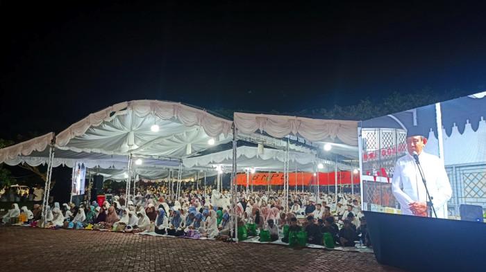 ZIKIR BERSAMA--Pemerintah Provinsi Gorontalo menggelar zikir dan doa bersama sambut tahun 2026. Rabu (31/12/2025). Sumber foto: TribunGorontalo.com/Jefri Potabuga.