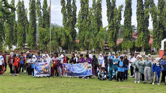 peserta yang mengikuti lomba FLS3N, OSN Boalemo 95555