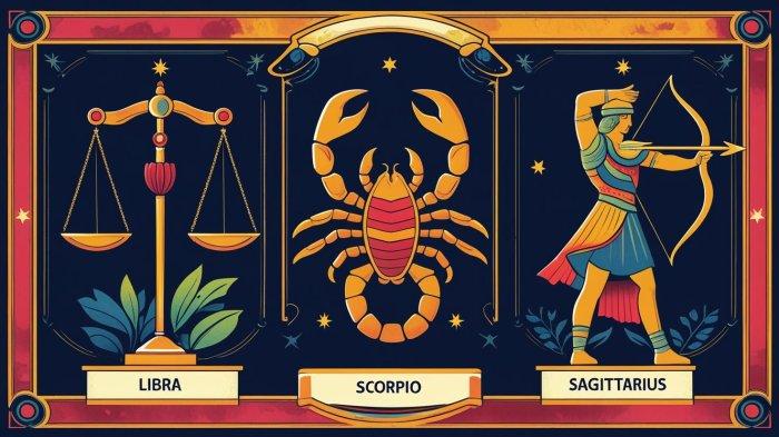 ZODIAK BESOK untuk Libra, Scorpio, Sagitarius sabtu 14 Maret 2026: Cinta, Keuangan, Karir dan Kesehatan