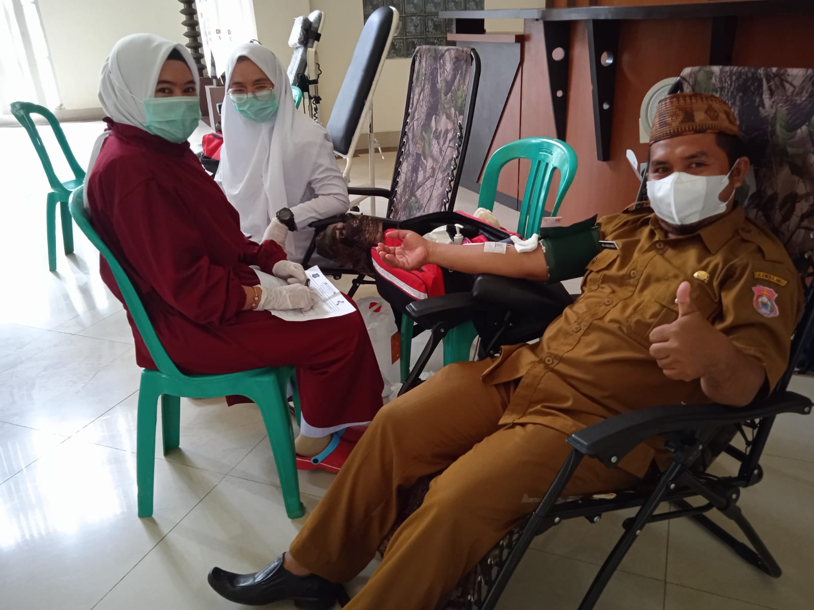 Cerita ASN Bone Bolango-Gorontalo Rutin Donor Darah, Abdul Kadir Targetkan 100 Kali Donor