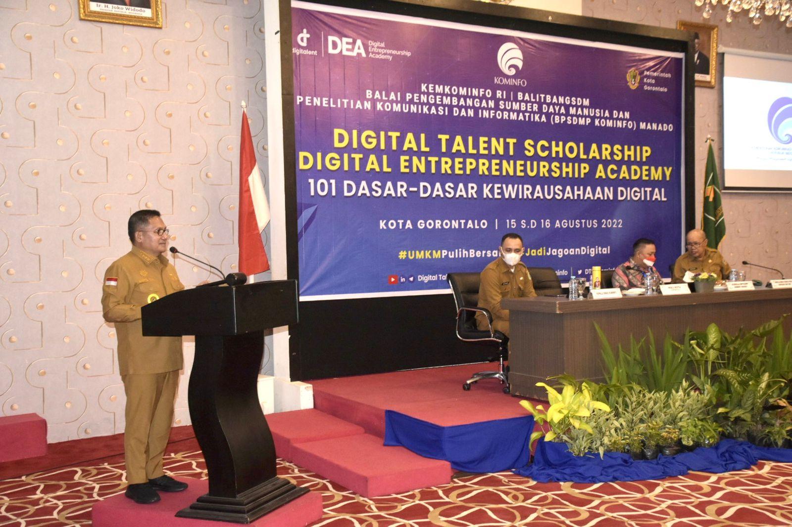 Marten Taha Perkuat UMKM Gorontalo dengan Kemampuan Literasi Digital