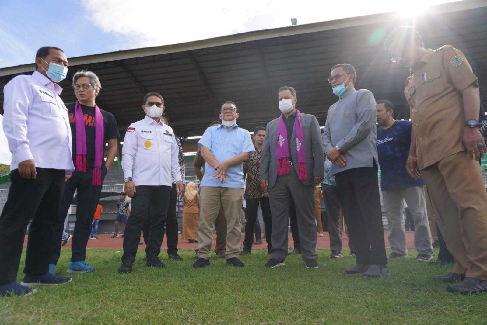 Tiba di Gorontalo, Muhammad Al-Dossary Langsung Meninjau Tiga Lapangan