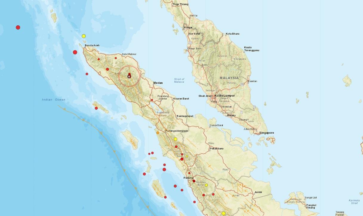 Gempa Bumi 3,3 Magnitudo Guncang Wilayah Utara Sumatra, BMKG Imbau Warga Tetap Tenang