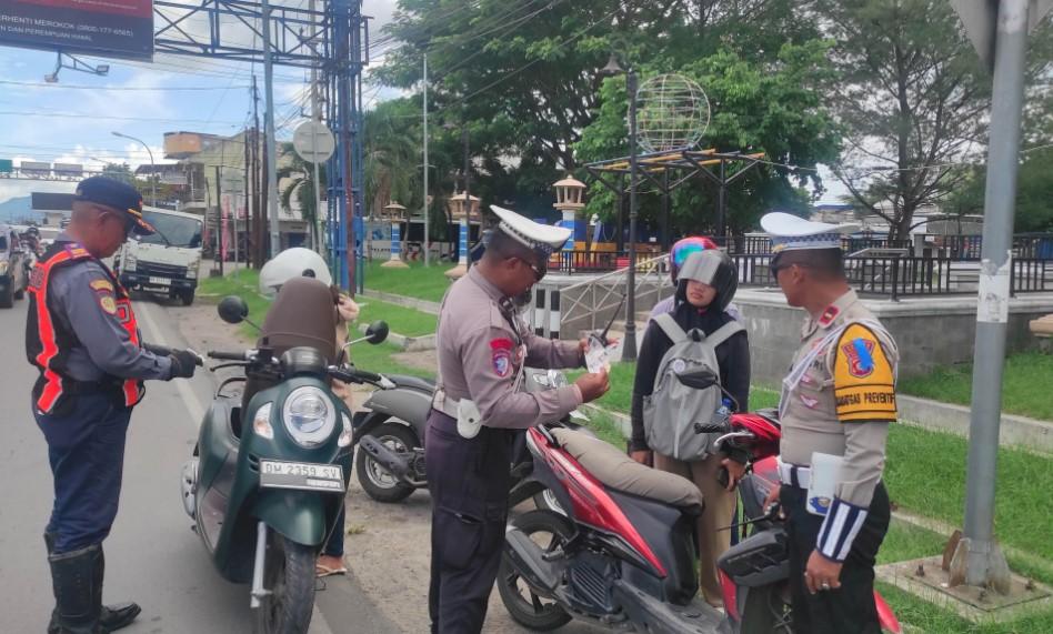 Jumlah Pelanggaran Lalu Lintas di Gorontalo Tahun 2025 Mencapai 8.775 Kasus