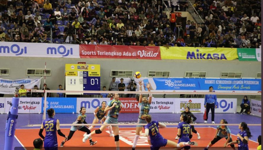 Jakarta Electric PLN Jaga Asa Tembus Final Four PLN Mobile Proliga 2024