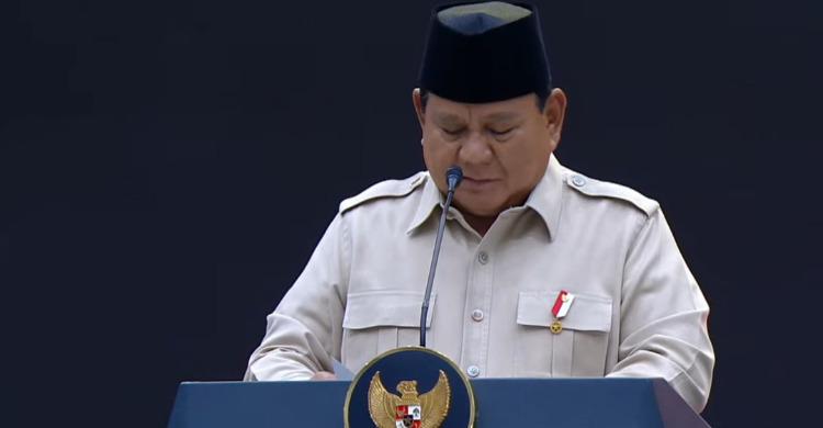 3 Pantun Prabowo di Kongres PSI Bikin Riuh! Singgung Kaesang hingga Logo Gajah