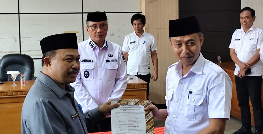 Nurdin Baderan Resmi Jabat Sekretaris Daerah Boalemo Gorontalo
