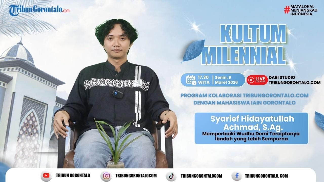 Kultum Milenial Mahasiswa IAIN Gorontalo, Syarief Hidayatullah: Perbaiki Wudu Demi Ibadah Sempurna
