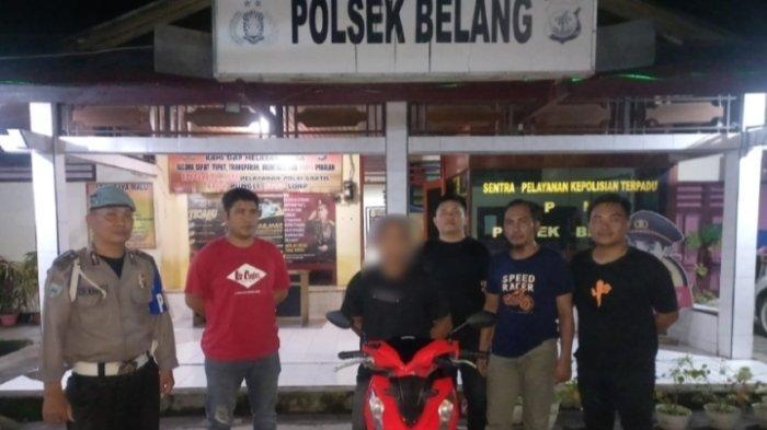 Pelaku Curanmor di Kota Bitung Tertangkap, Motor Curian Dijual di Manado