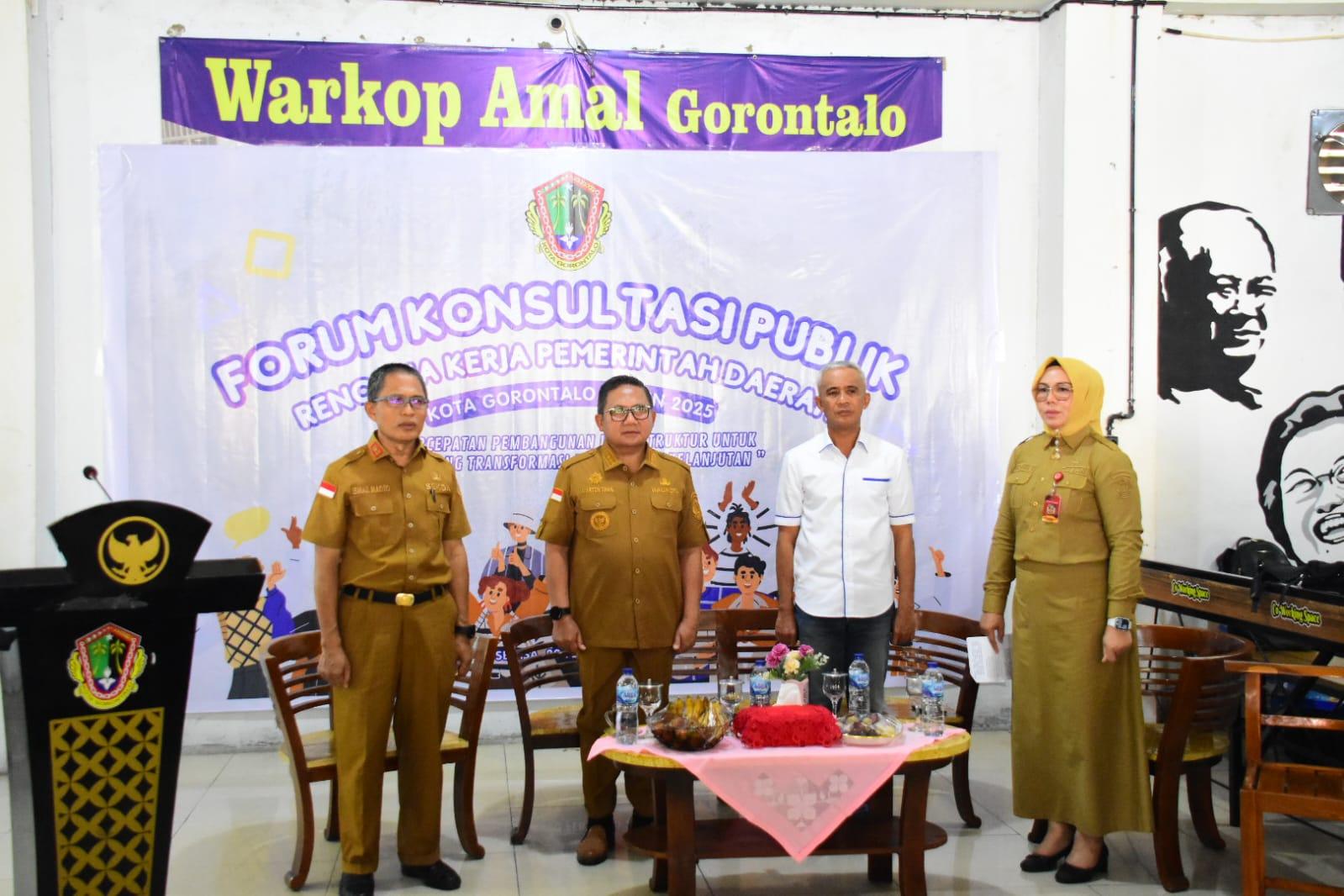 Pemkot Gorontalo Minta Warga Kota Sumbang Ide untuk Pembangunan Daerah 2025