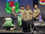 Pesan Wagub Gorontalo Idah Syahidah untuk Komunitas Vespa: Jadilah Duta Wisata