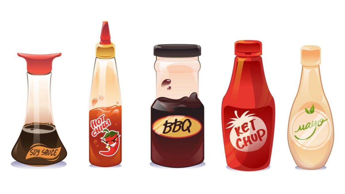 ilustrasi aneka saus