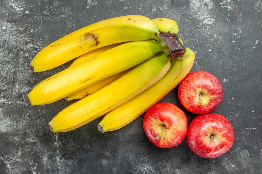 apel dan pisang