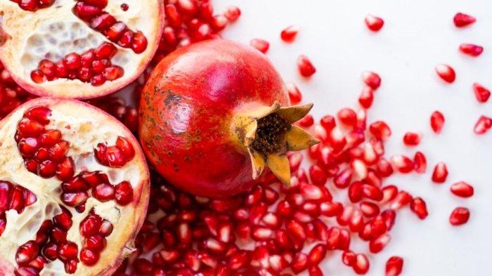 Ilustrasi buah delima, berikut ini fakta kesehatan tentang buah delima yang bagus untuk tubuh