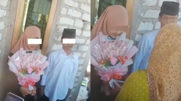 Diduga Gelar Acara Lamaran, Bocah 10 Tahun di Madura Viral, Jumlah Uang Hantaran Jadi Sorotan