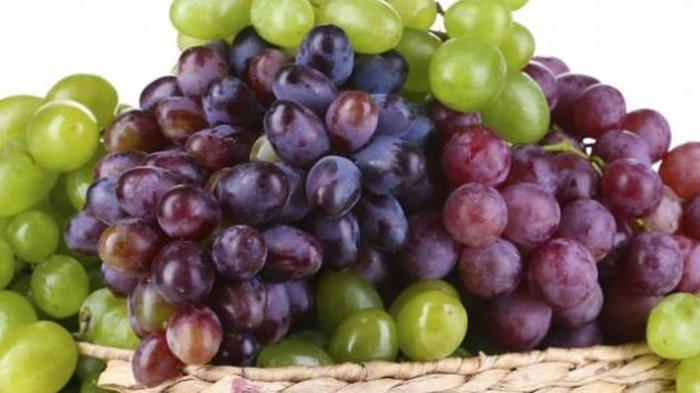 ilustrasi buah anggur, berikut ini fakta kesehatan mengenai buah anggur