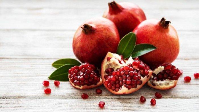 Ilustrasi buah delima, berikut ini fakta kesehatan tentang buah delima yang bagus untuk tubuh