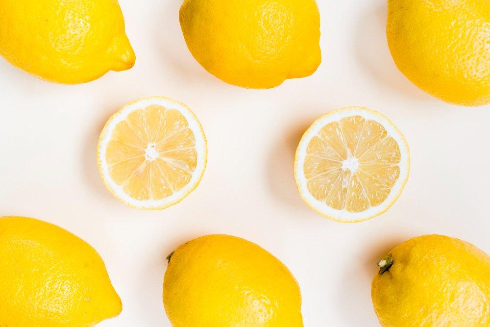 ilustrasi buah lemon