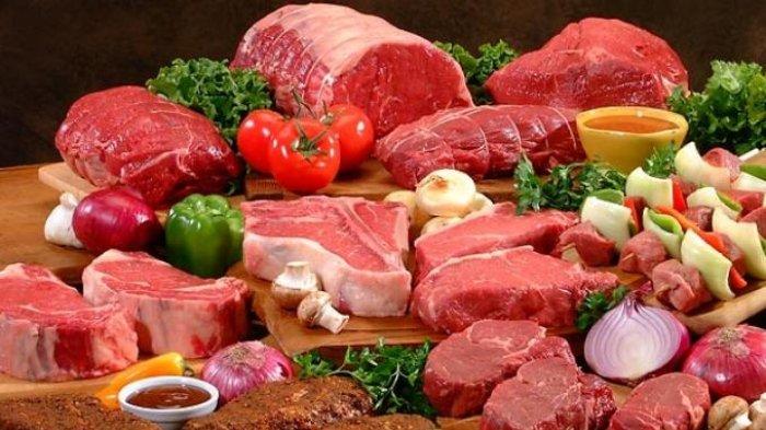 ilustrasi daging merah, makanan sehat bernutrisi tinggi yang bagus untuk mendukung tumbuh kembang anak