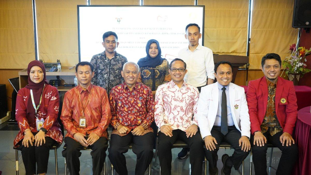 Komitemen Tingkatkan Kompetensi Tenaga Kesehatan, RSGMP Unhas Jalin Kerjasama dengan BPPK Makassar
