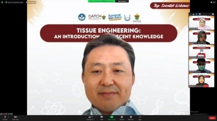 FKG Unhas Gelar Top Scientist Webinar Series 9, Hadirkan Narasumber Asal Jepang