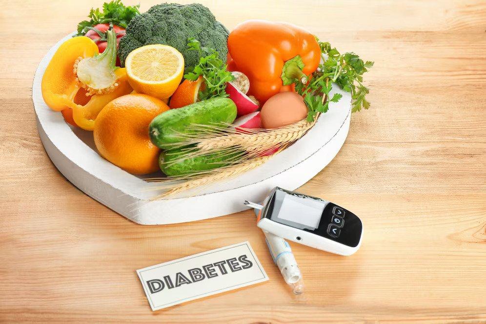 ilustrasi makanan sehat yang dapat mengontrol kadar gula darah pada penderita diabetes