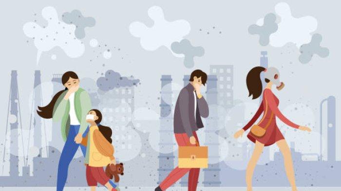 Ilustrasi polusi udara yang meningkat, berikut ini penjelasan Dokter Spesialis Paru mengenai bahayanya paparan polusi udara