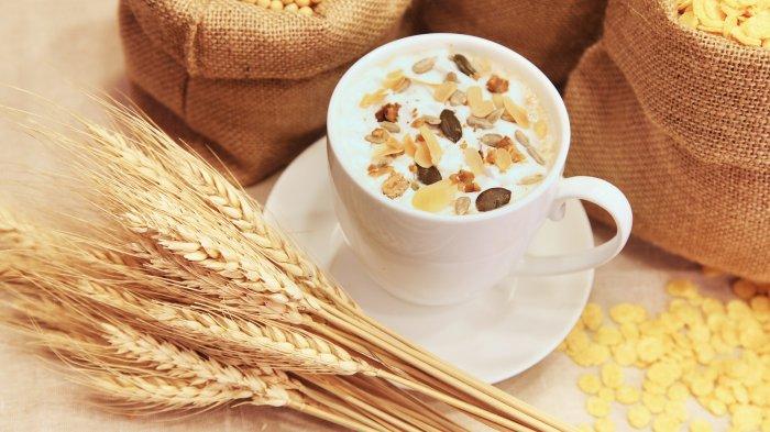 Ilustrasi sereal gandum utuh