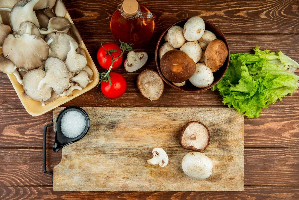 ilustrasi jamur, sayuran yang lebih bergizi jika dimasak lebih dulu sebelum dikonsumsi