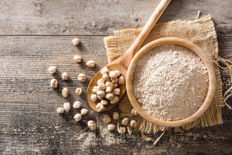 ilustrasi tepung kacang arab, bagus untuk kontrol gula darah penderita diabetes