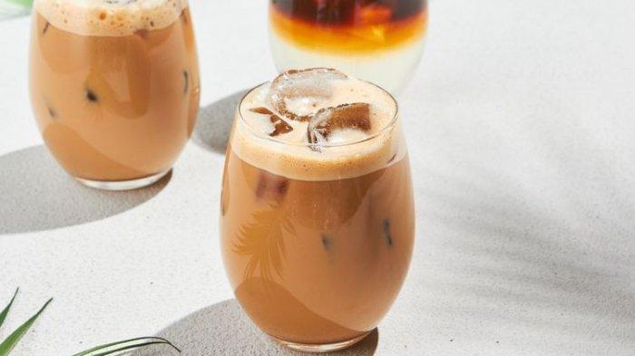 ilustrasi kopi susu, termasuk minuman tinggi kalori