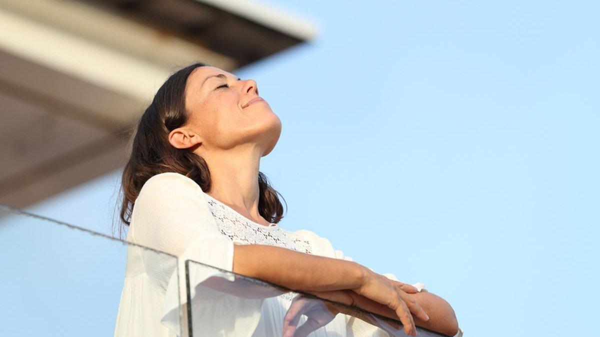 ilustrasi menarik napas dalam-dalam dapat membantu mengelola gula darah