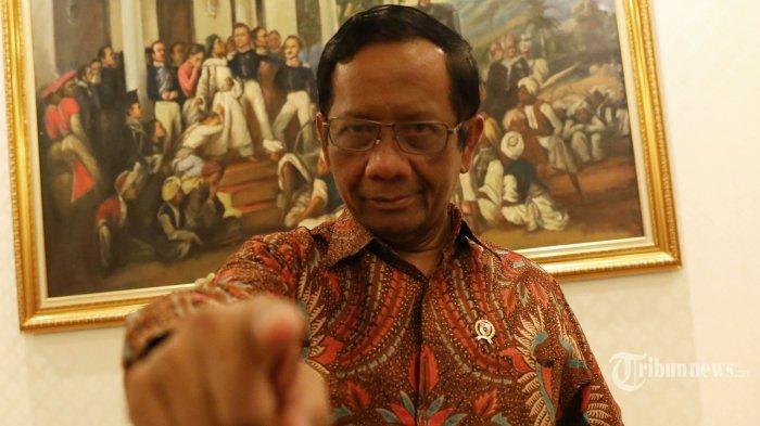 Mahfud MD Kantongi Nama Pelaku Tindak Pidana Perdagangan Orang, Ancam Lakukan Penangkapan Besok