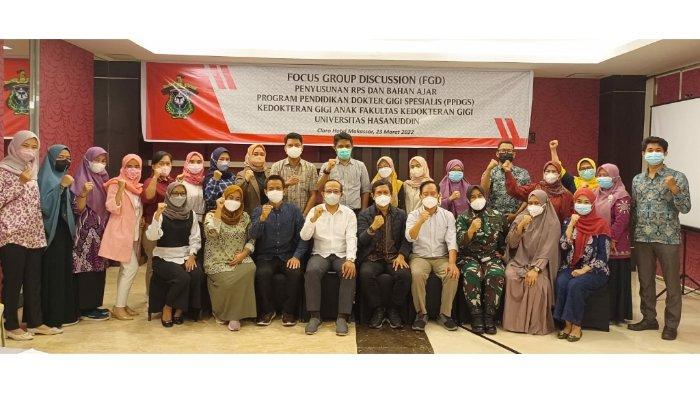 Tingkatkan Kualitas Pembelajaran, Spesialis Gigi Anak FKG Unhas Gelar FGD