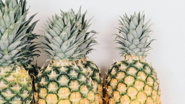 Ilustrasi buah nanas