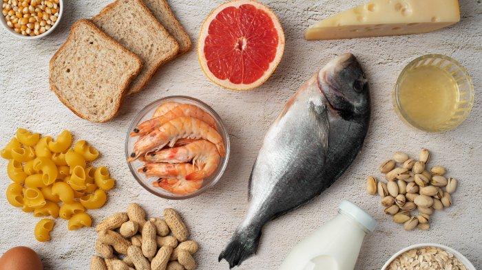 Ilustrasi makanan yang mengandung DHA, nutrisi yang harus dipenuhi saat hamil muda