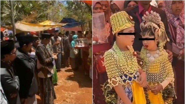 Heboh Pernikahan Anak Di Bawah Umur, Bocah SD Sudah Jadi Pasangan, Diduga Hasil Perjodohan Orangtua