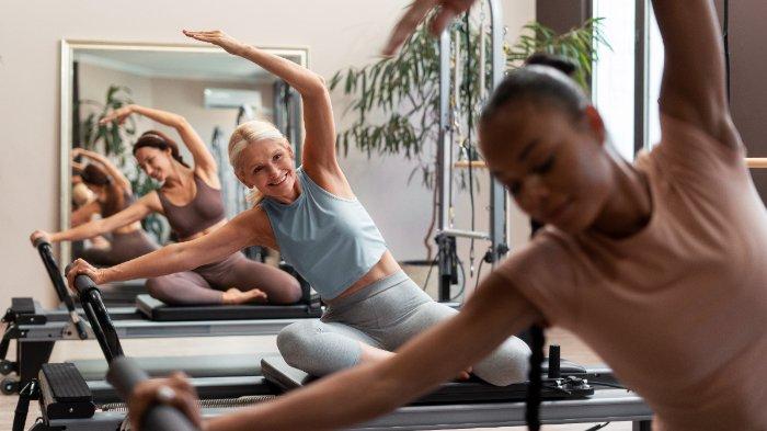 Ilustrasi pilates, berikut ini fakta pilates bagus untuk meningkatkan daya tahan otot dan kebugaran tubuh
